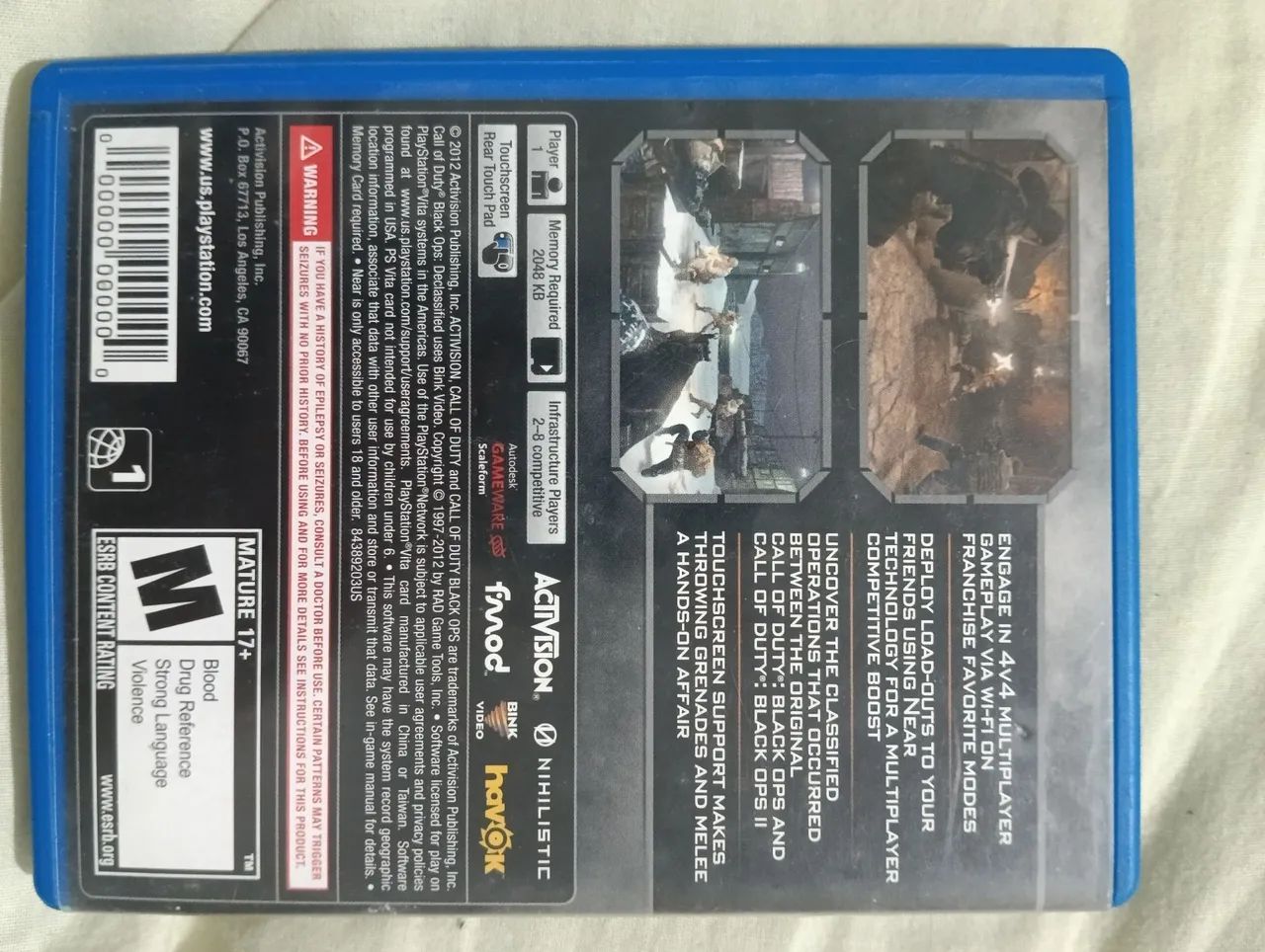 Call of Duty: Black Ops Declassified - PS Vita - Foto 2