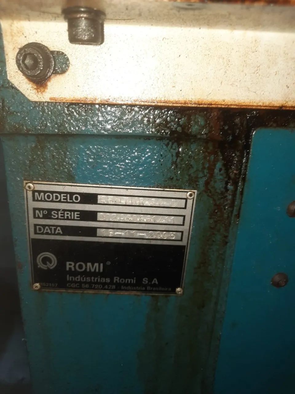 Torno CNC Romi Centur 30D - Mach 9 - Ano 2005 - Foto 5