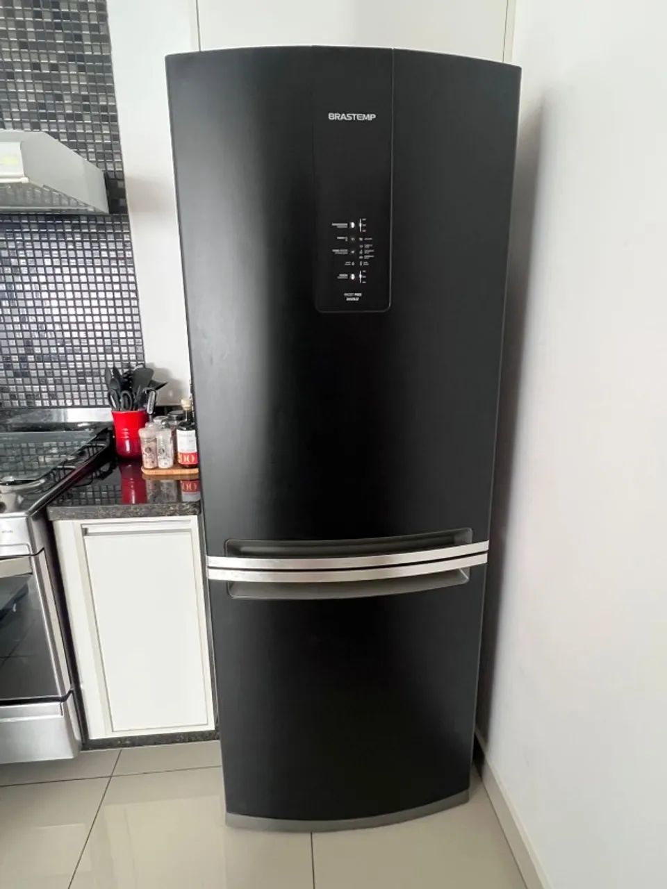 Geladeira Frost Free Brastemp Inverse 479 litros envelopada Inox Outlet - BRE58FE