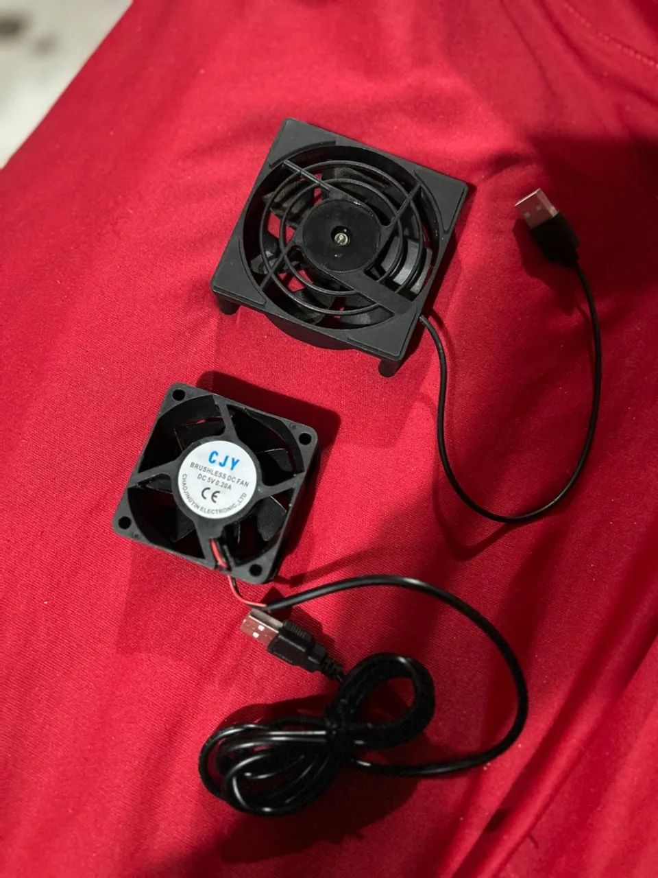 2 ventoinha USB para TV Box, computador, etc. - Foto 4