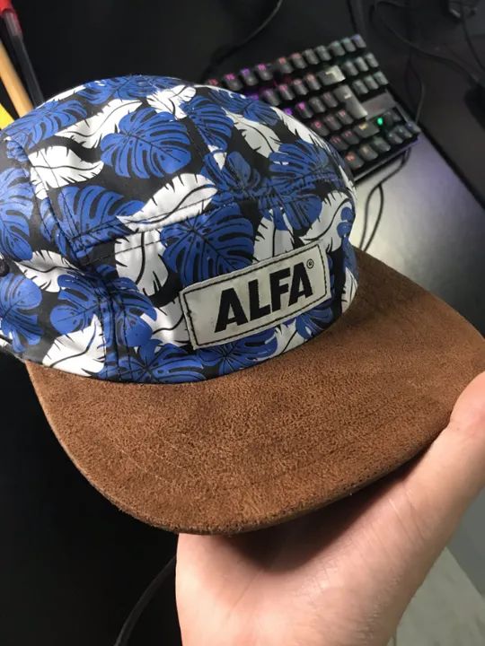 Boné 5 Panel Alfa Skate Flower