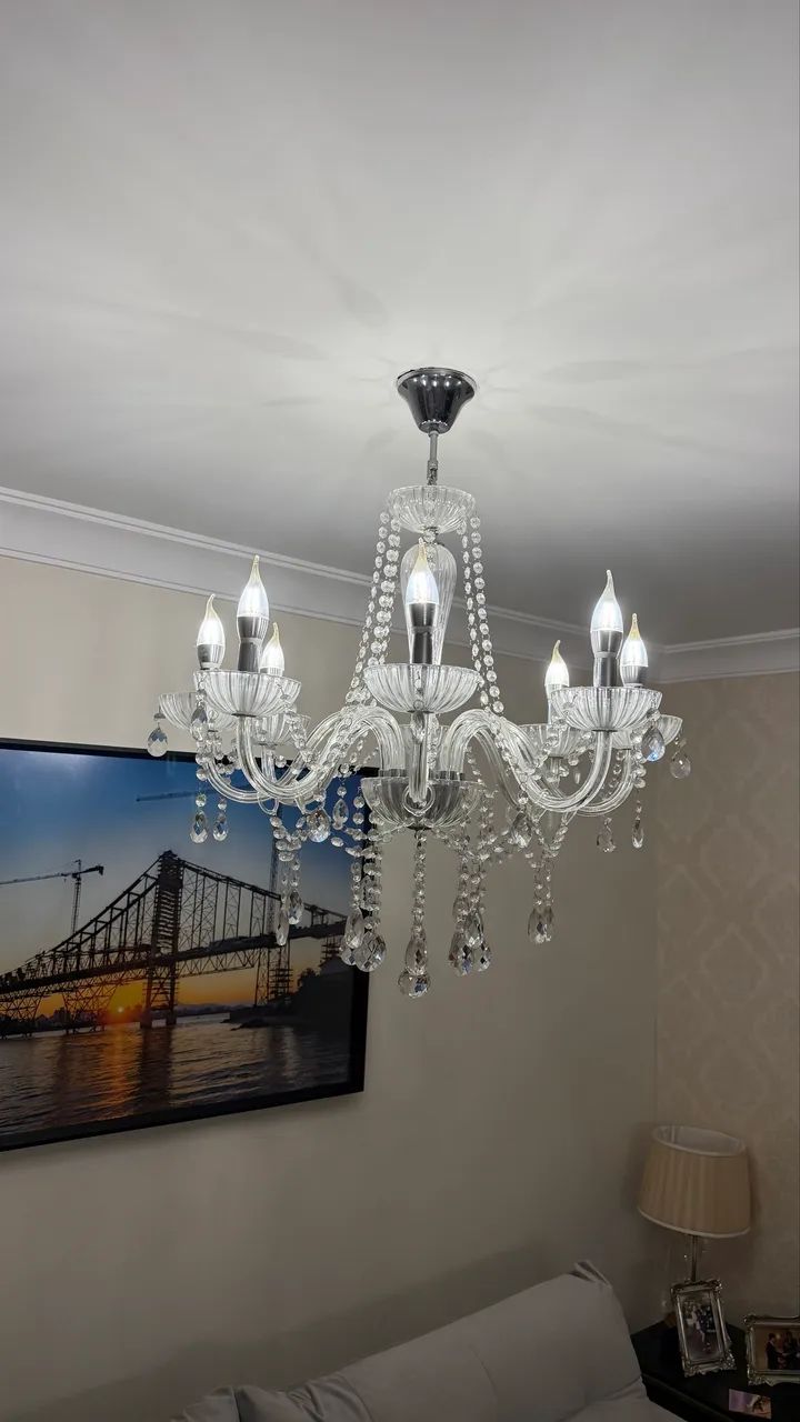 lustres de cristal em excelente estado  - Foto 2
