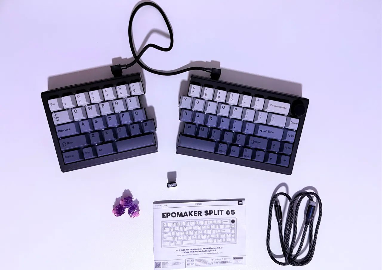 Teclado Mecânico Split 65 Epomaker - Foto 3