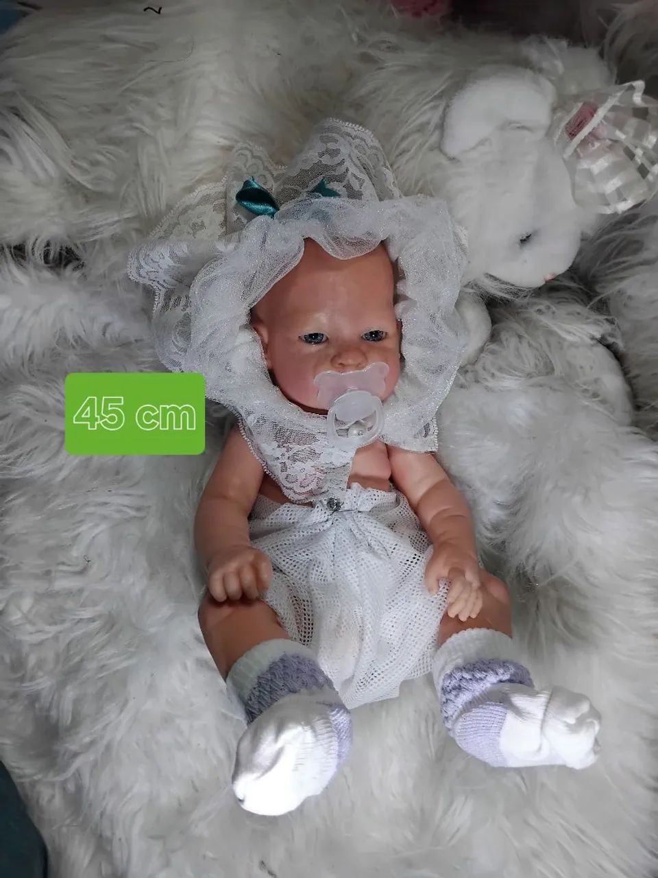 Boneca antiga Marca Anjo 45 cm
