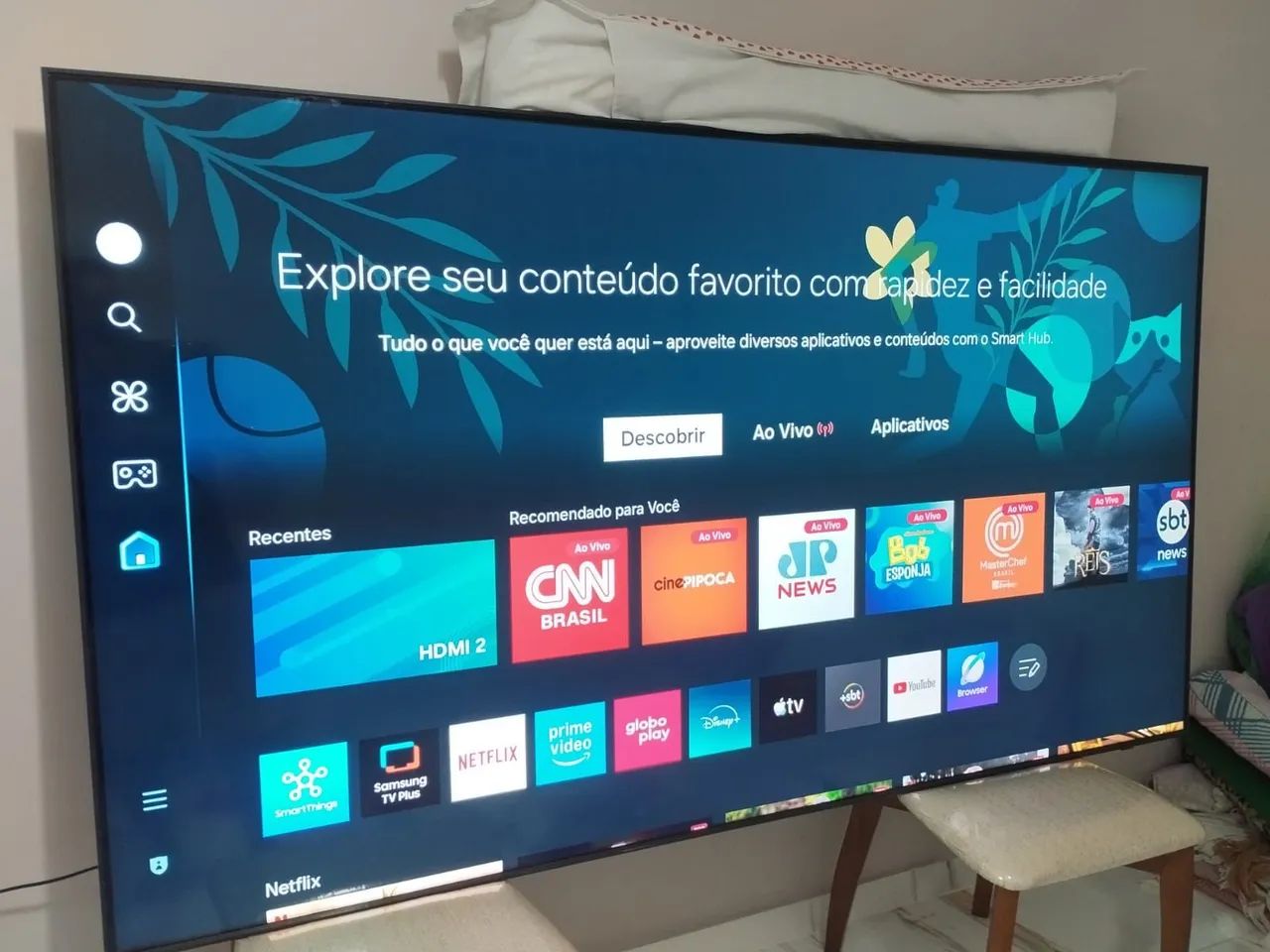 Tv 85" Smart 4k Samsung top - Foto 2