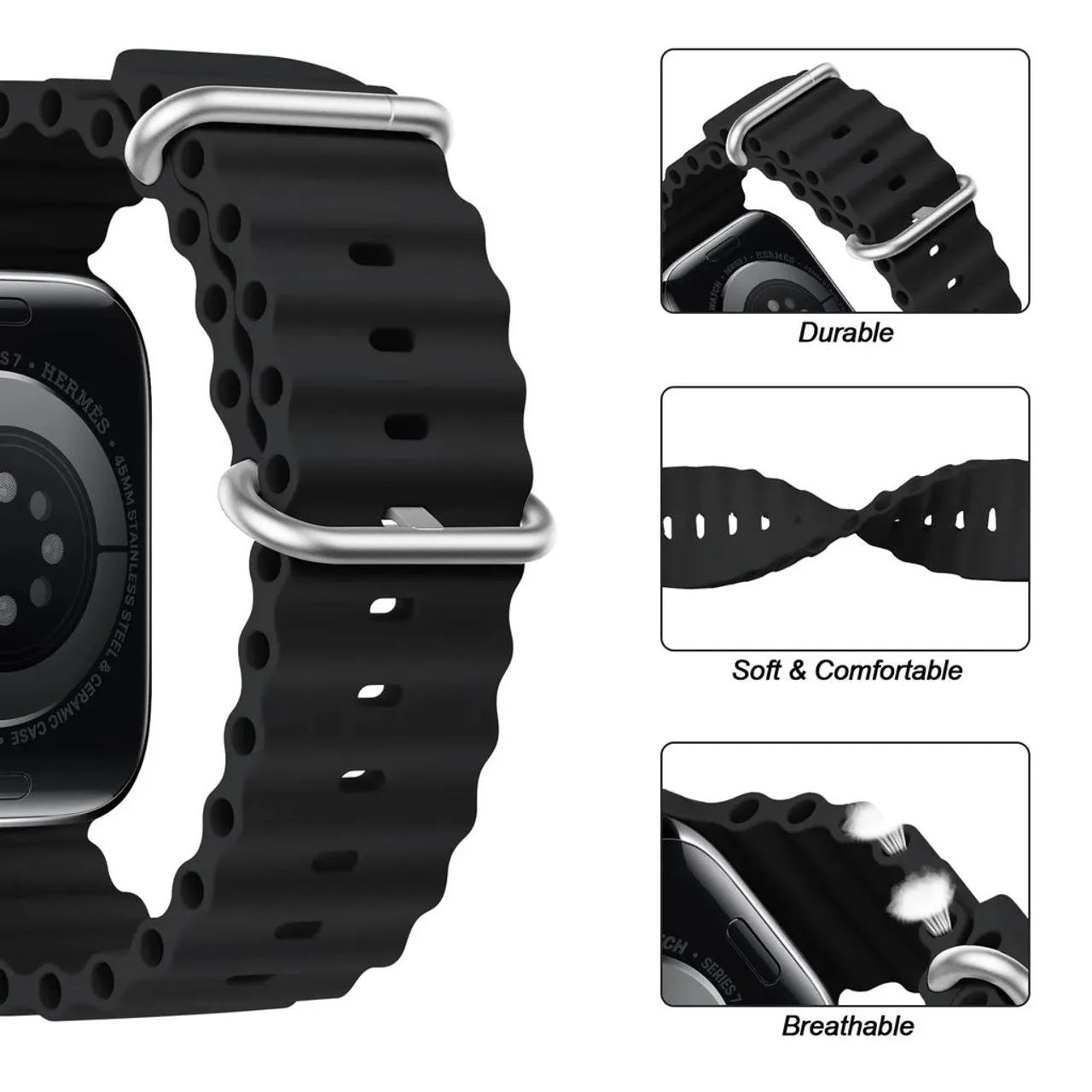 Pulseira para apple watch  oceano  - Foto 3