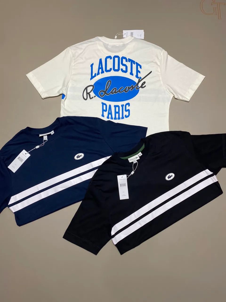 Camiseta Lac Paris Branca/Azul - Foto 4
