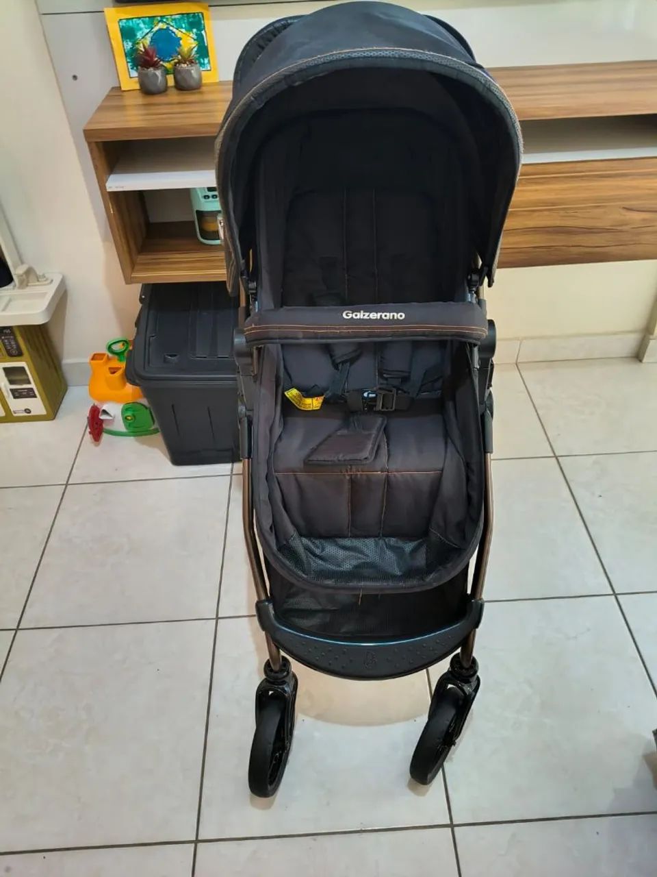Carrinho de bebê Galzerano Moisés  - Foto 3