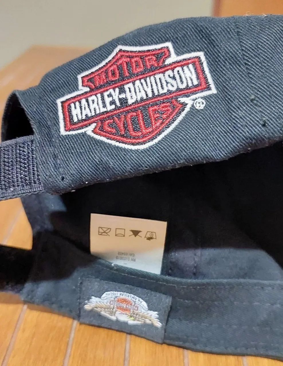 BONÉ HARLEY DAVIDSON ORIGINAL BORDADO EXCLUSIVO - Foto 2