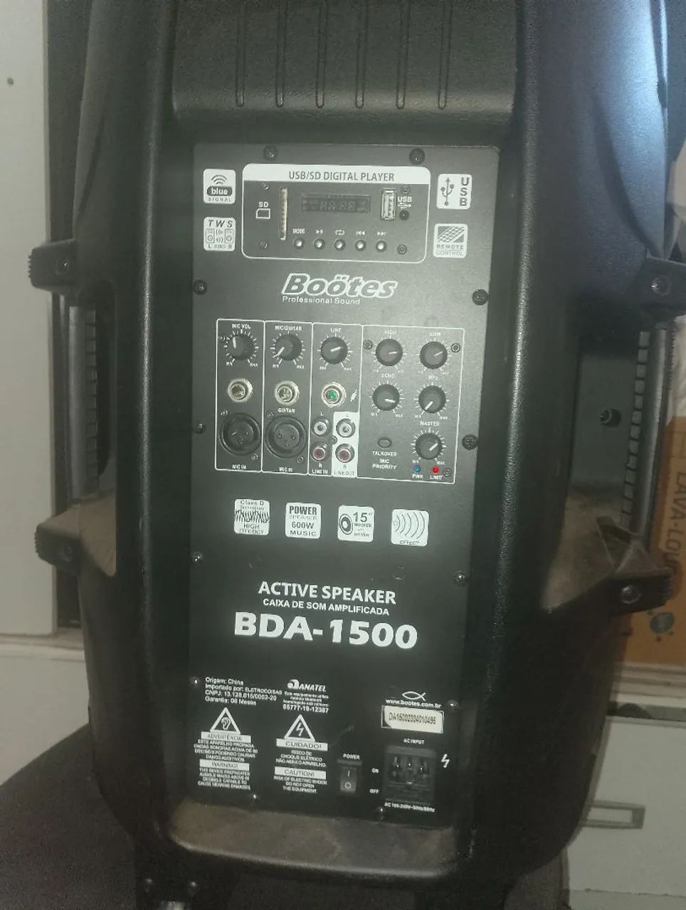 Caixa de Som Amplificada Bootes Bda 1500  300wts  - Foto 2