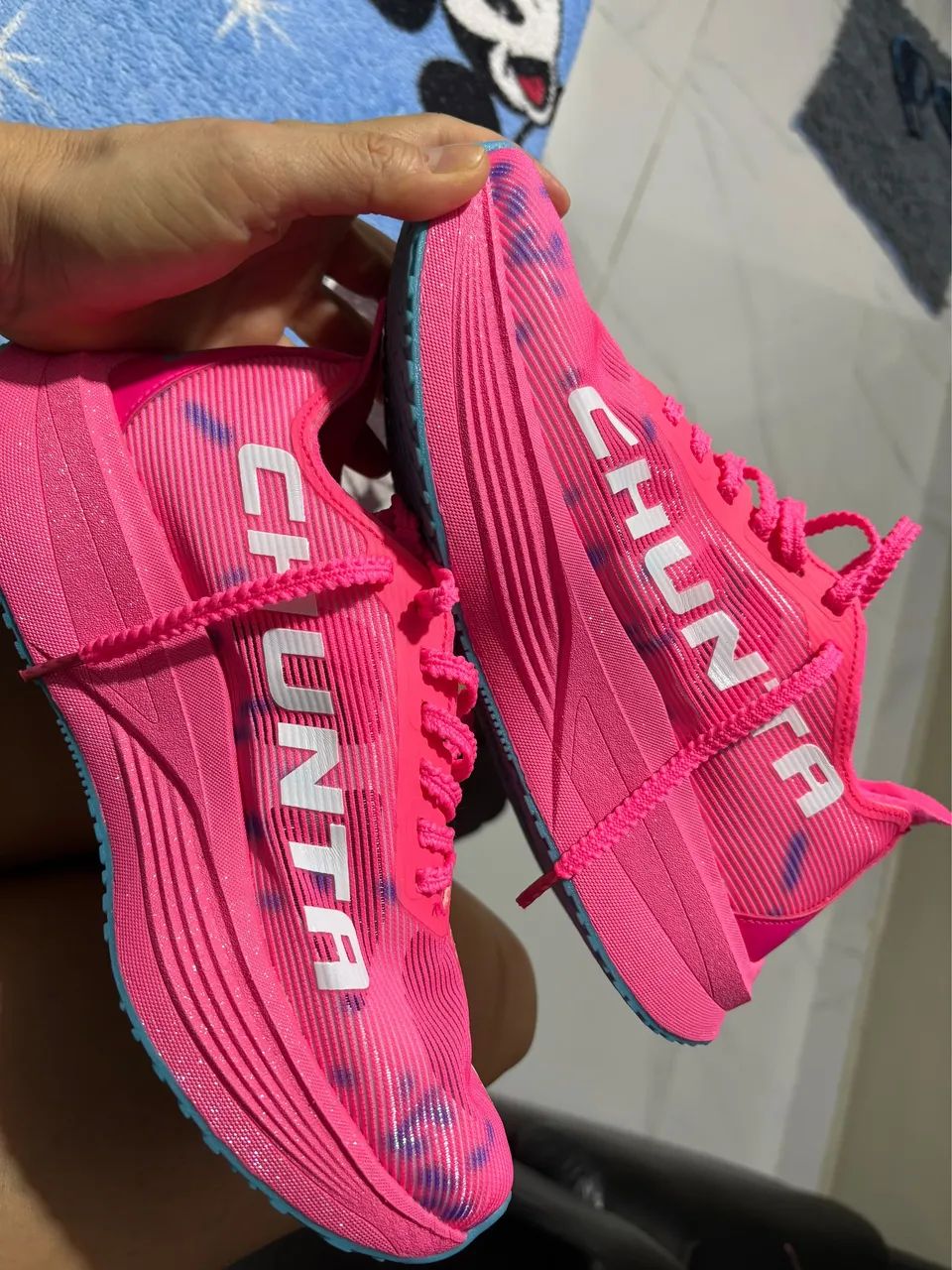 Tênis Chunta Rosa