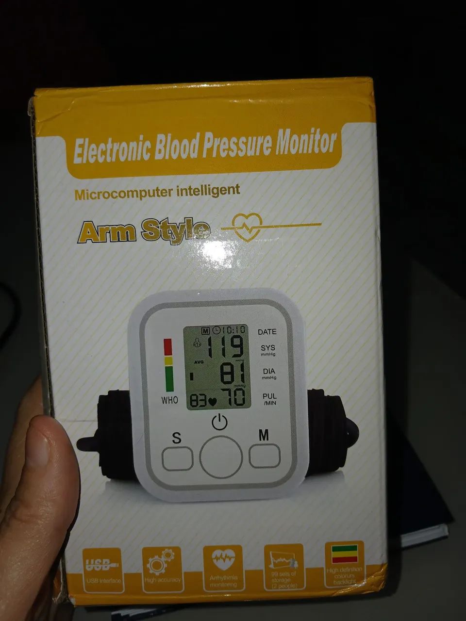 Monitor de pressão 