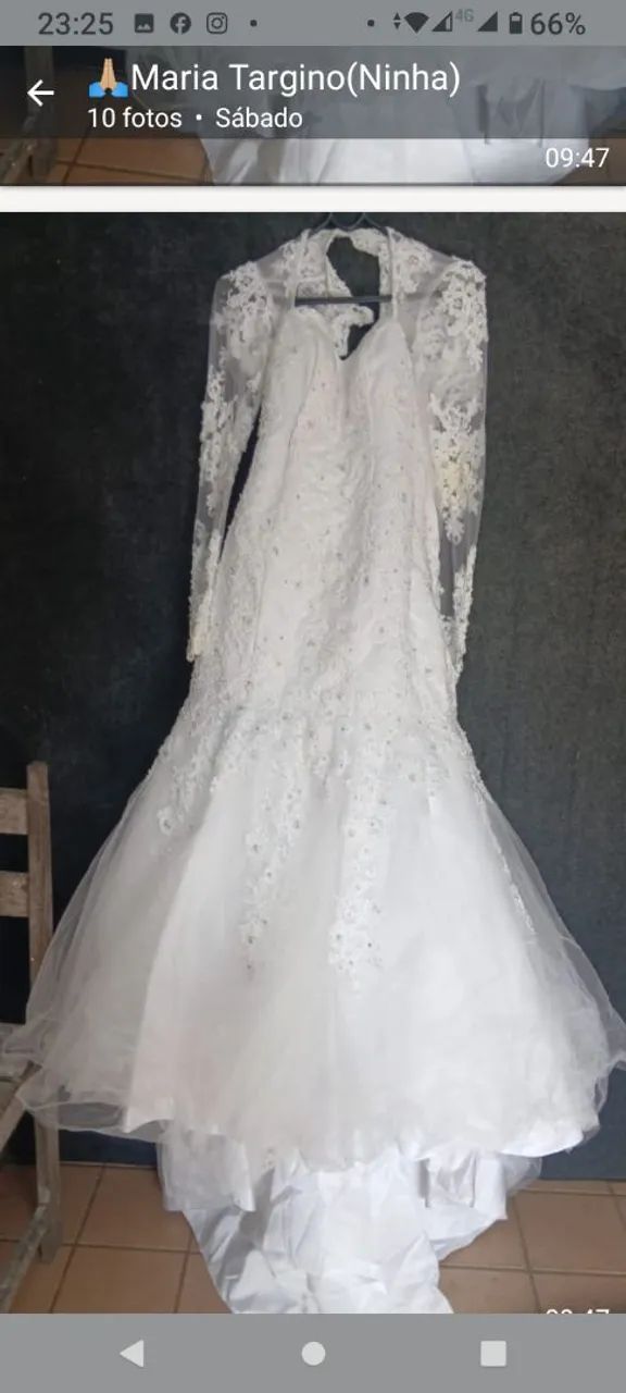 Vestido de noiva e de daminha de honra!! - Foto 2
