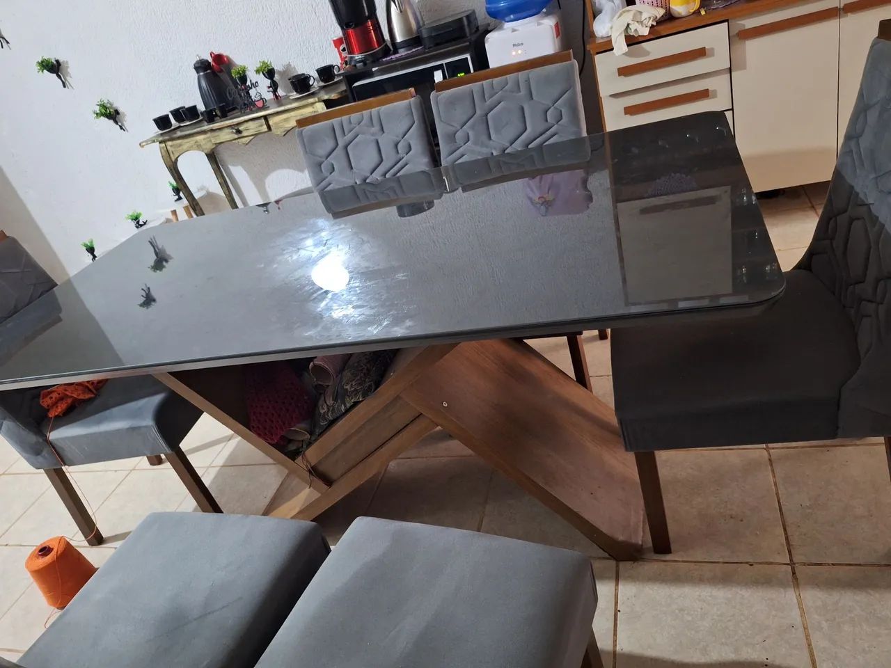 mesa de 6 cadeiras usada