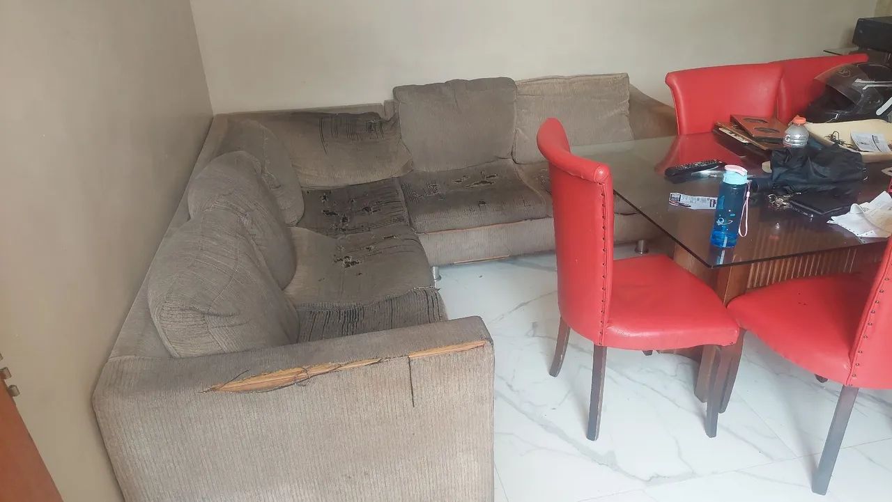 Sofá Usado Tipo L Grande de 5 lugares. - Foto 5