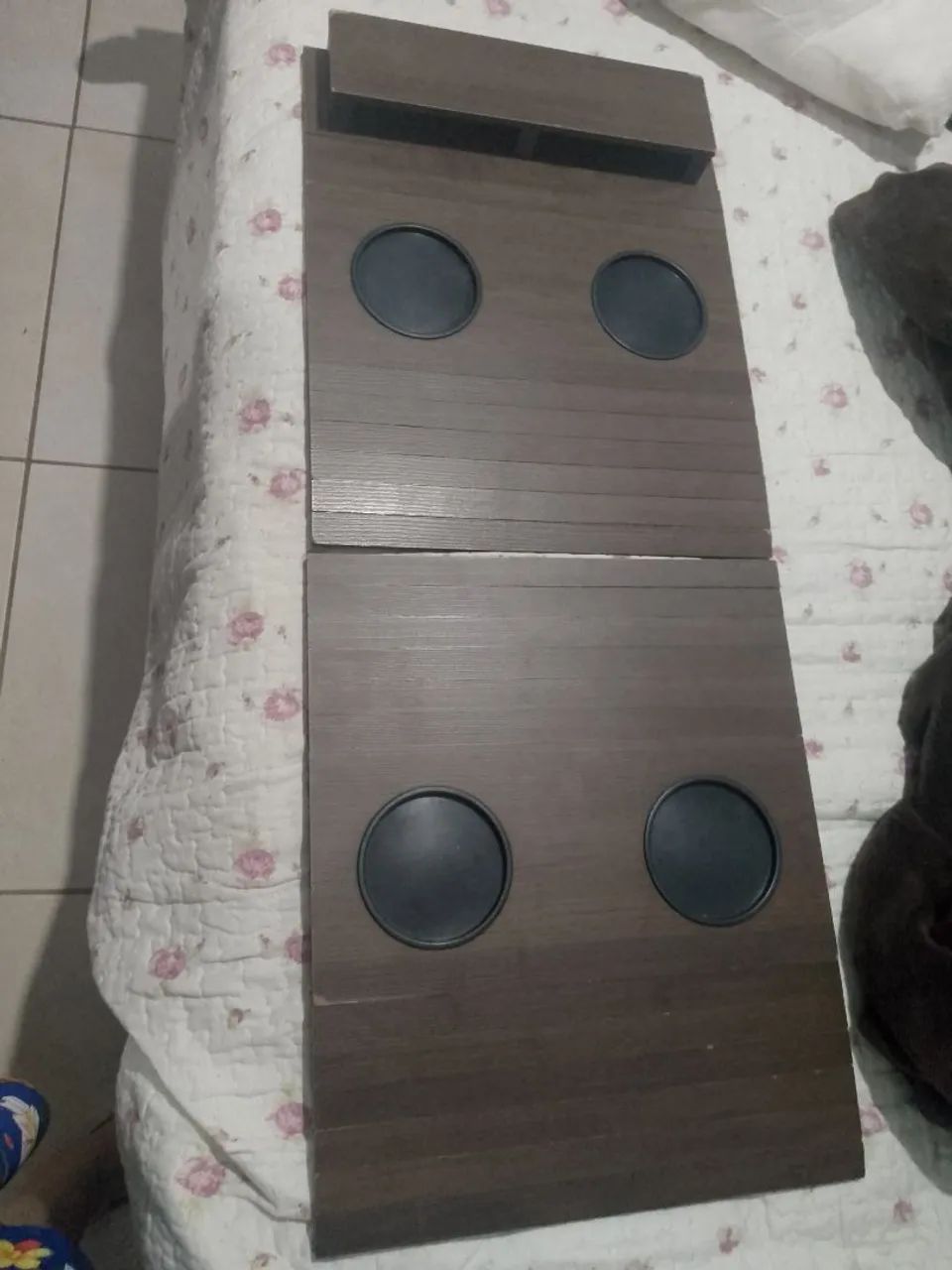 Porta copos para sofá 