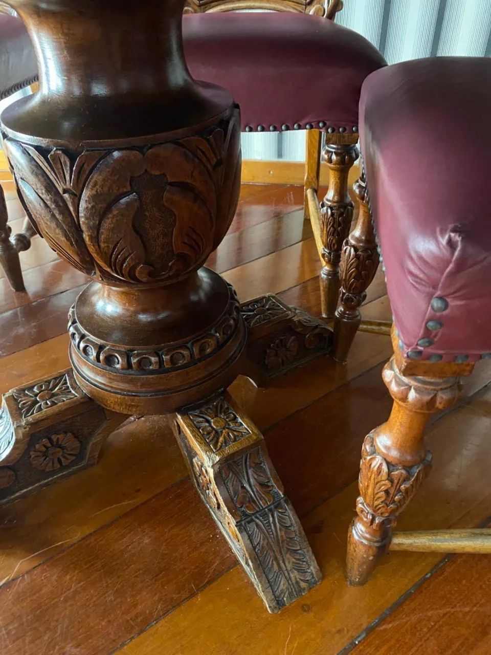 Mesa Madeira Maciça com 7 lugares  - Foto 5