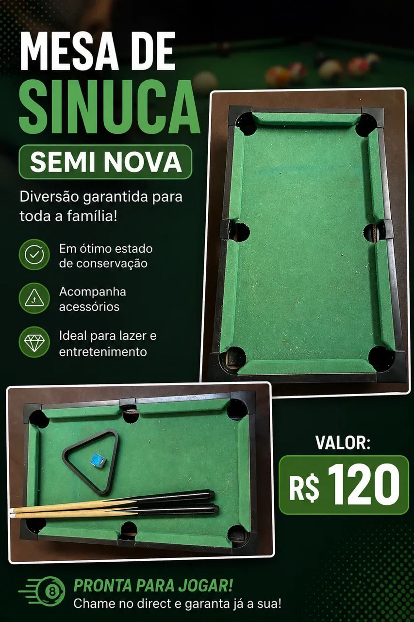Mesa de sinuca