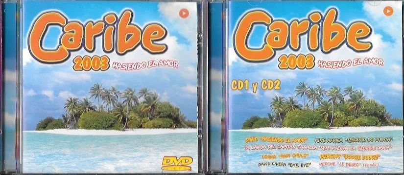 DVD+CD: Caribe 2003 -- Hasiendo El Amor (só o CD1) Haciendo (PAL