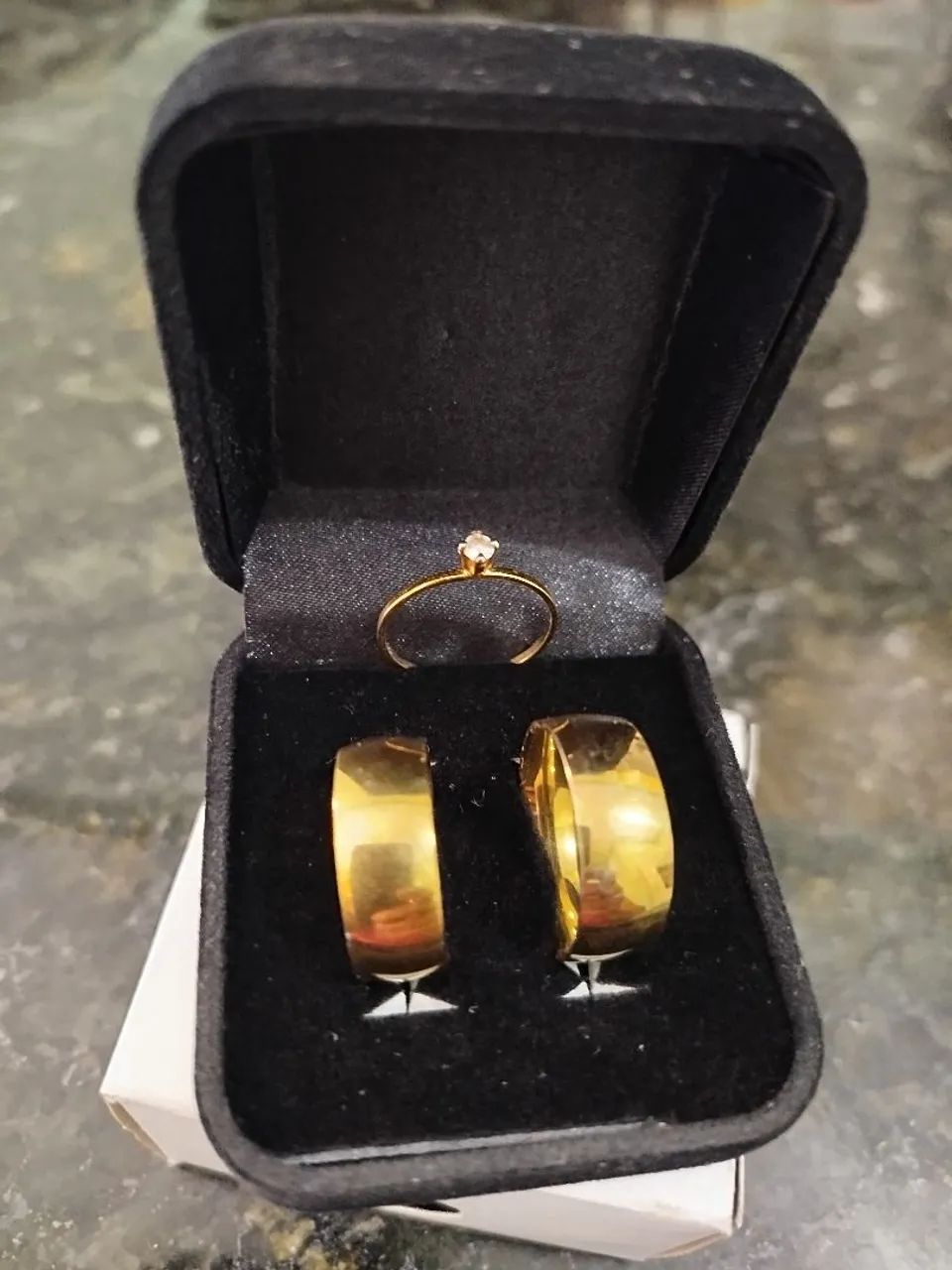 Par de aliança de casamento. - Foto 4