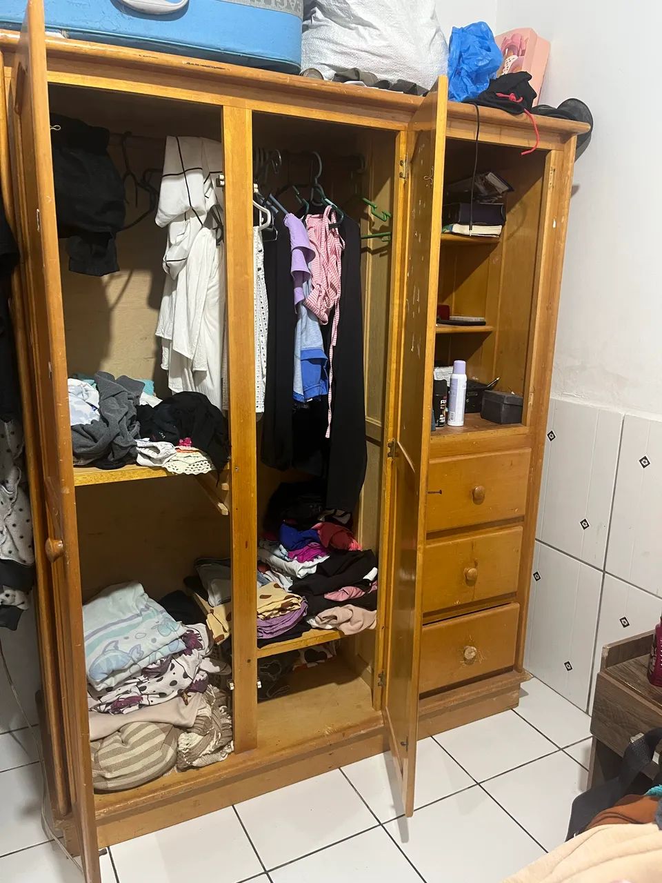 Guarda Roupa Madeira - Foto 2