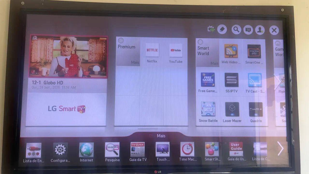 Vendo Tv Smart LG 50 polegadas o primeiro q vê leva  - Foto 5