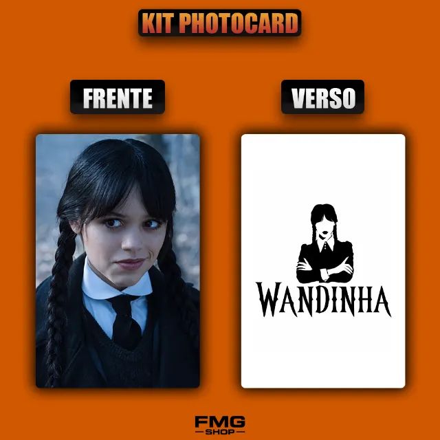 PHOTOCARDS WANDINHA 8 UNIDADES + BRINDE - Foto 2