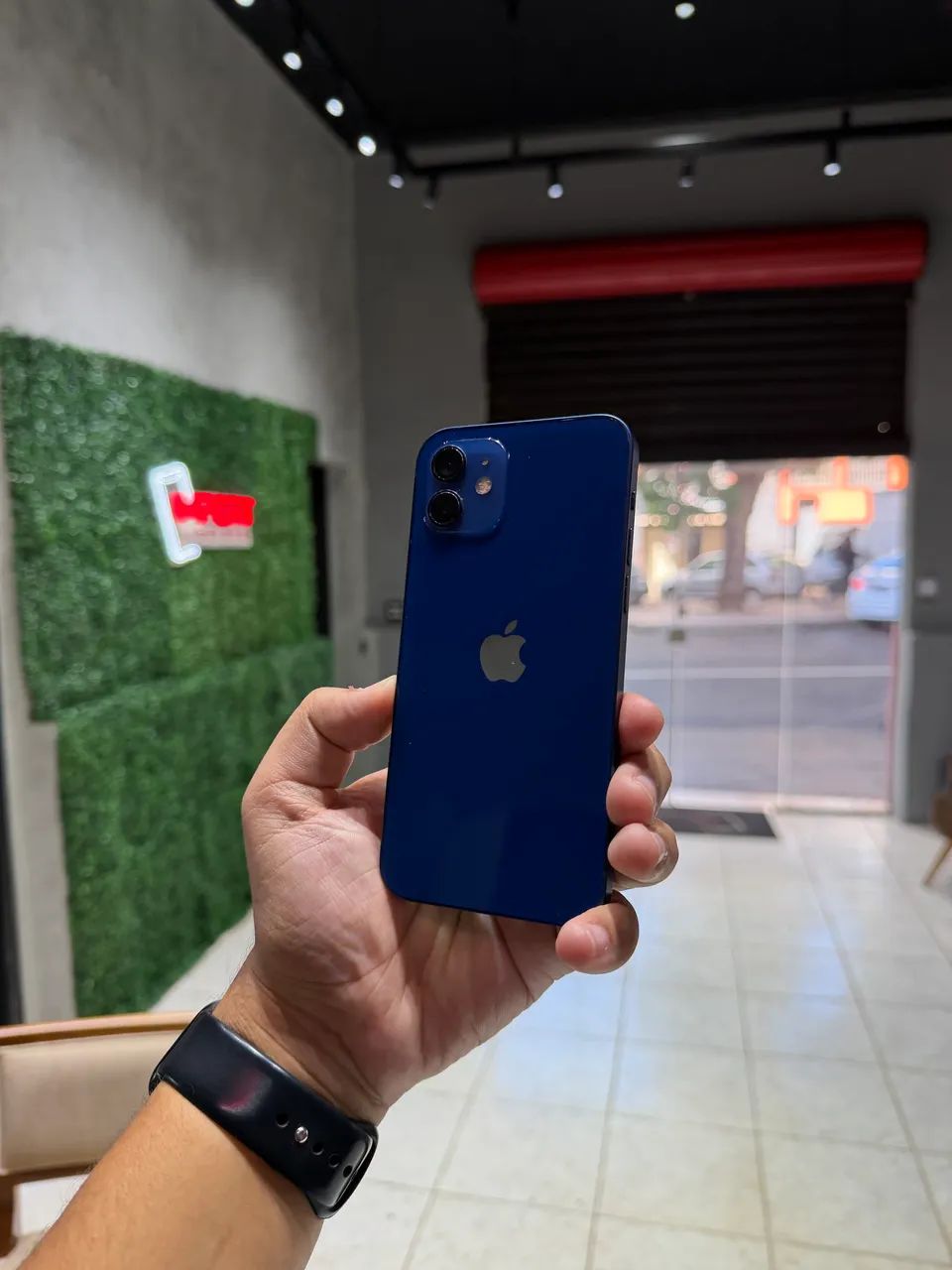 iPhone 12 256Gb Azul peça única  - Foto 5