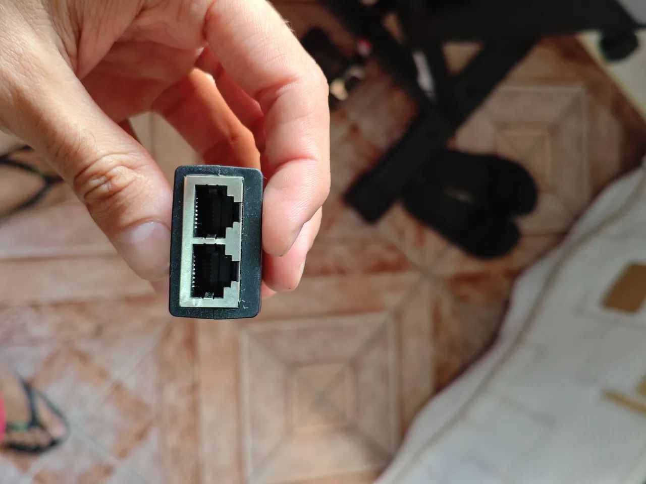 Duplicador de ponta ethernet  - Foto 3