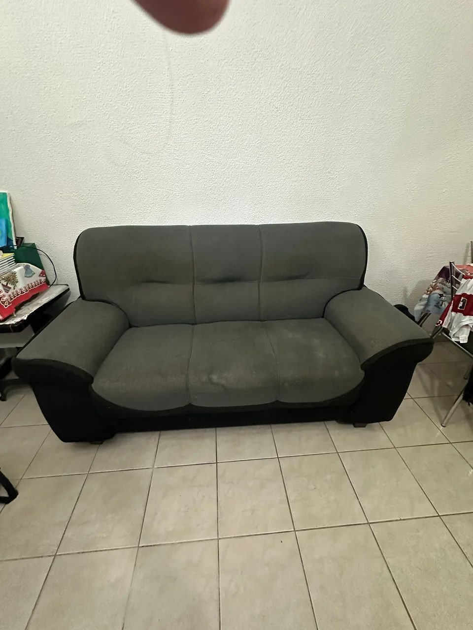 Sofá 3 Lugares em Bom Estado - Foto 3