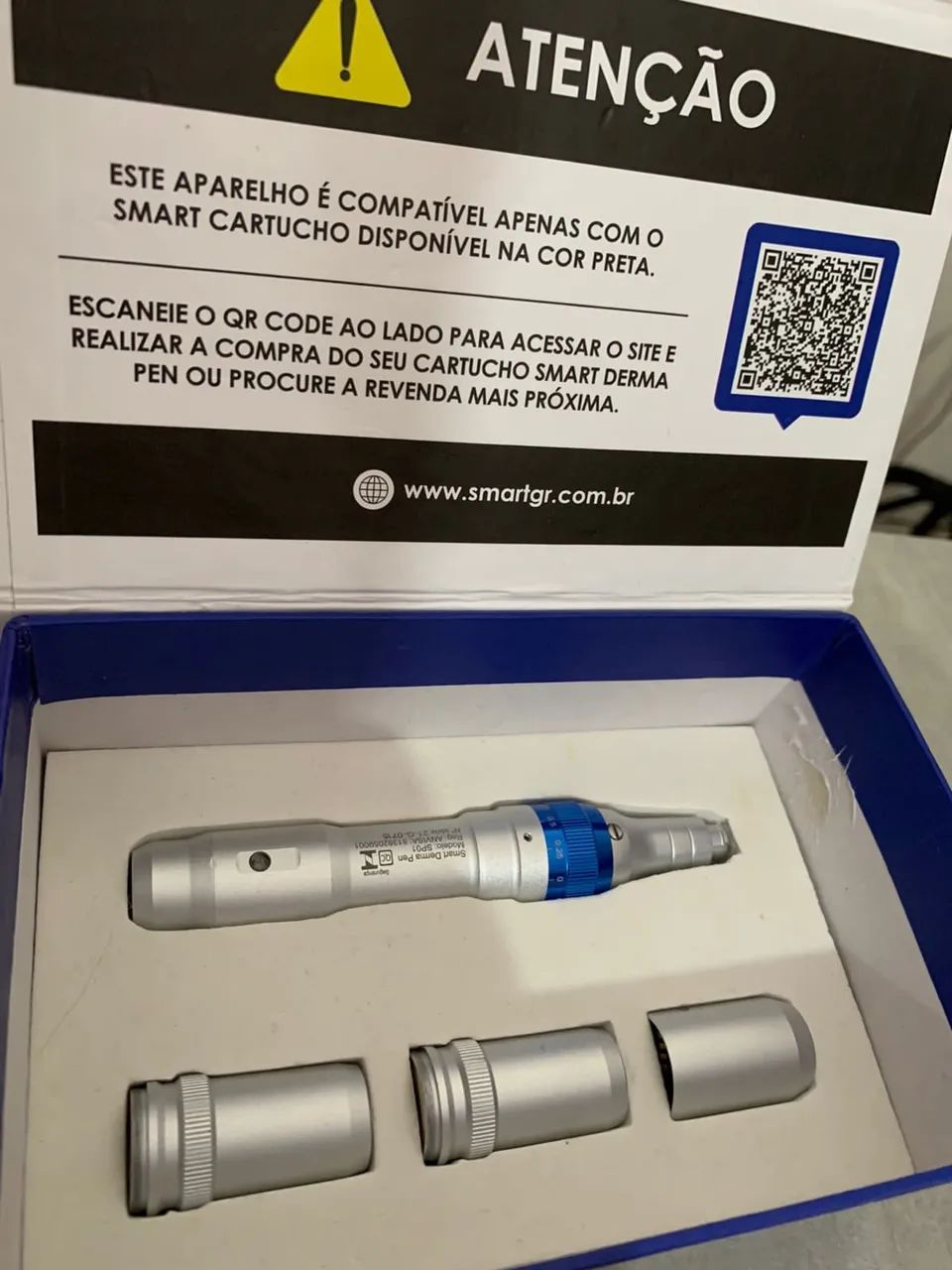 Smart DermaPen - Caneta de Microagulhamento Elétrica - Smart GR  