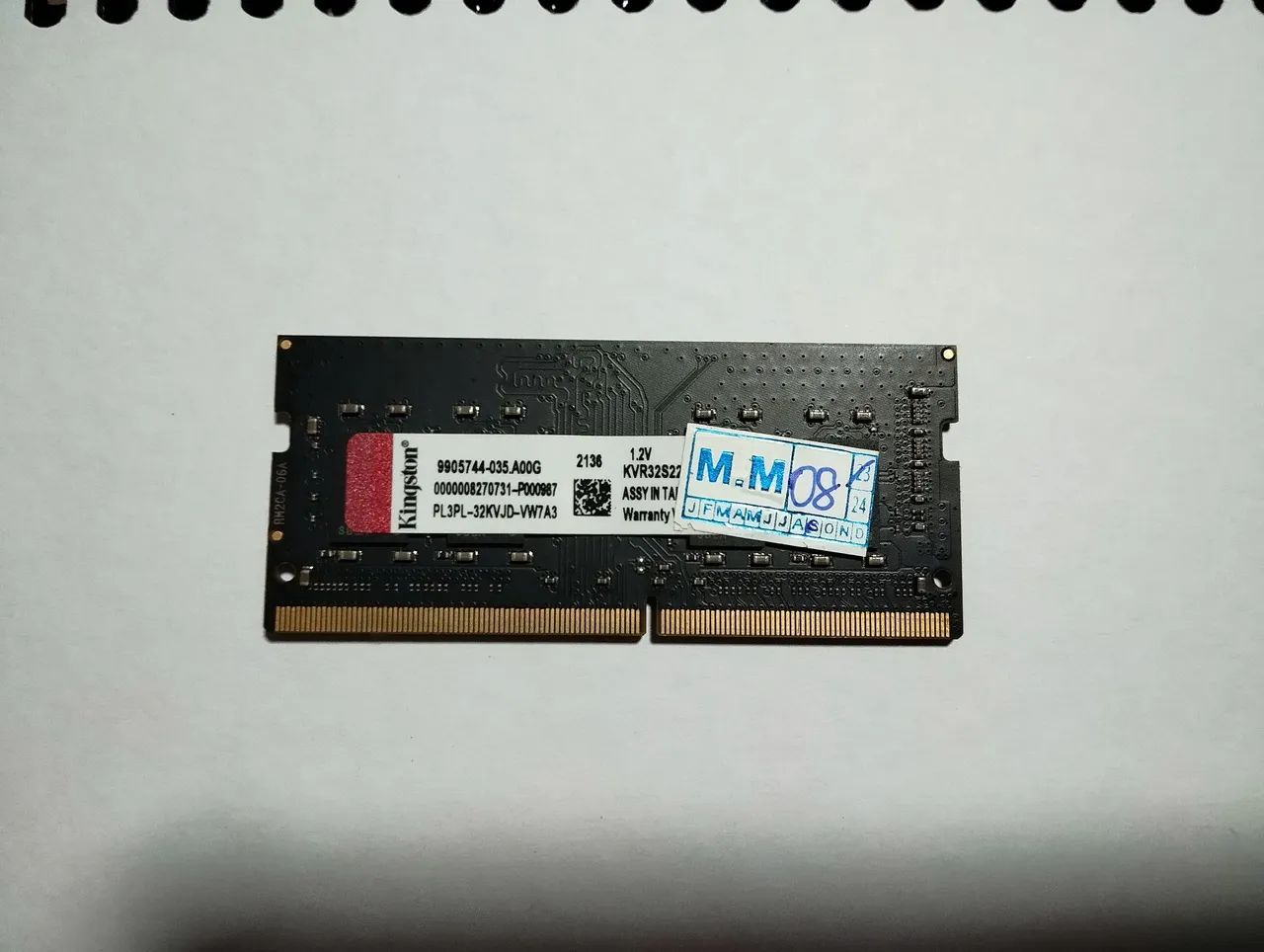 Memória ddr4 16gb