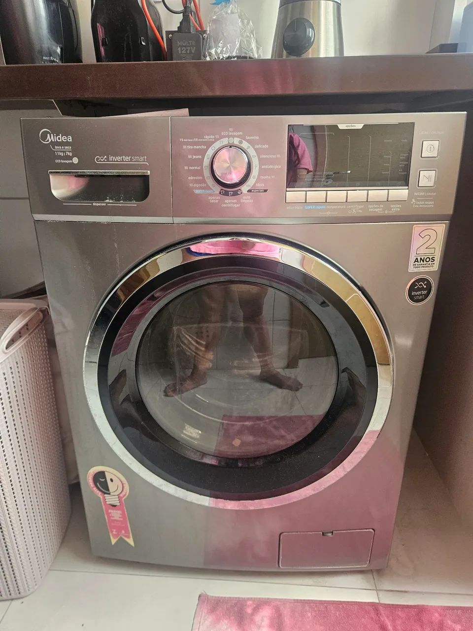 Máquina lava e seca 