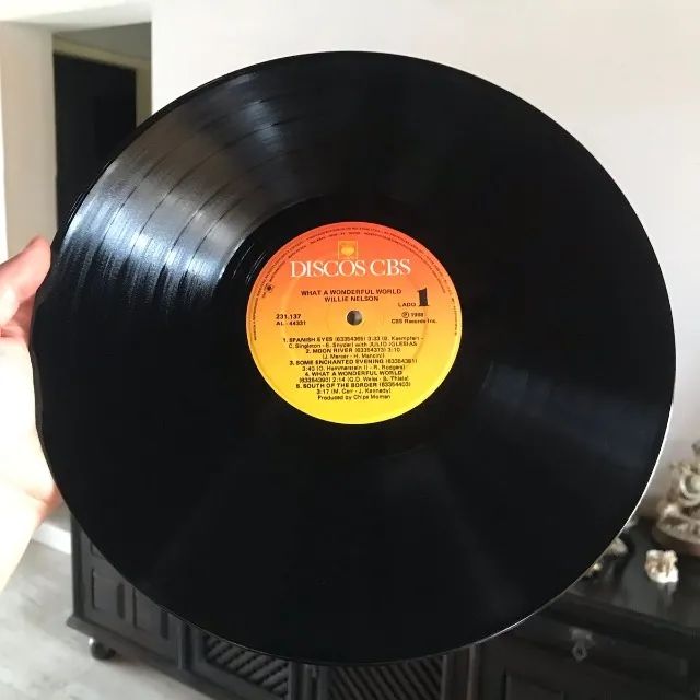 lp vinil - willie nelson - what a wonderful world - Foto 2