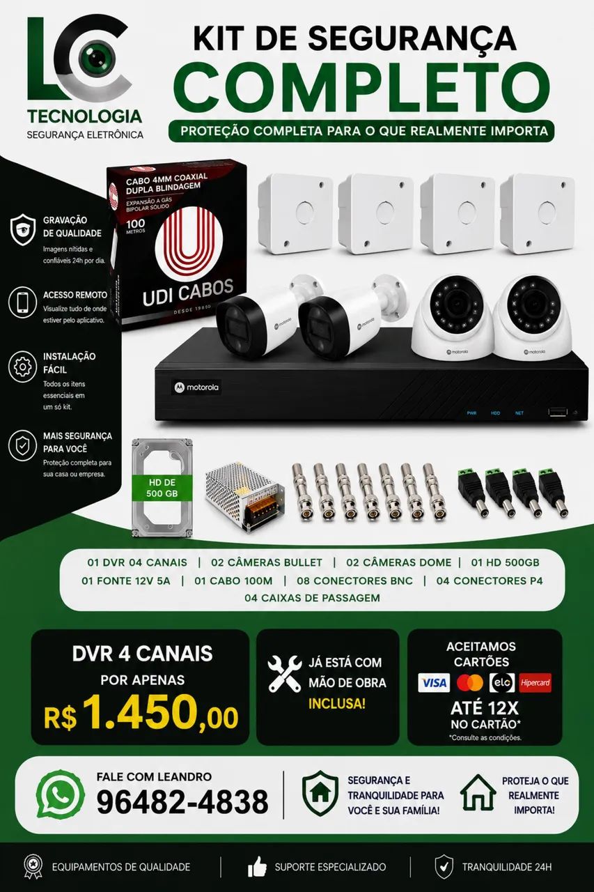 KIT DE SEGURANÇA