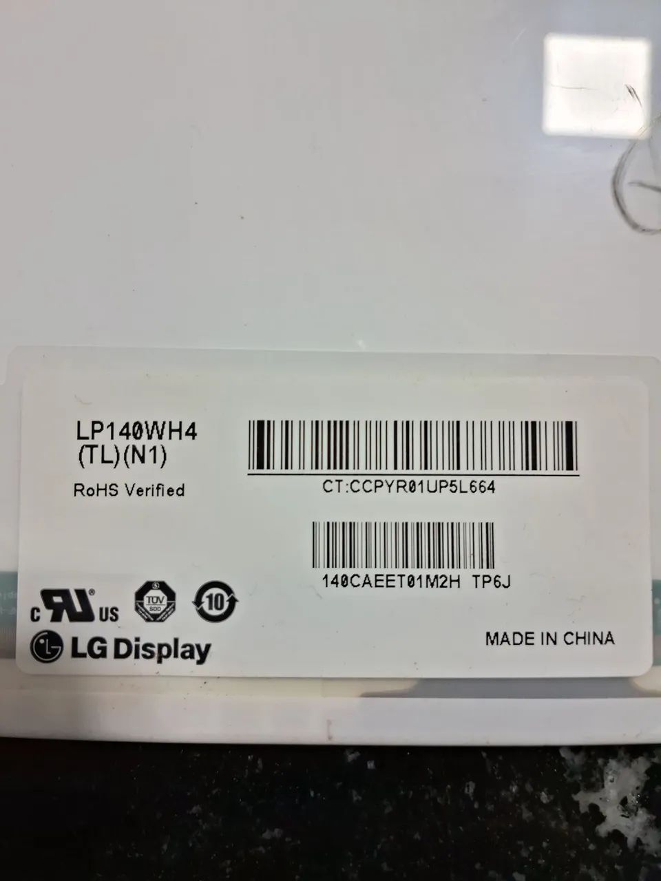Tela 14 para notebook LP140WH4 - Foto 2