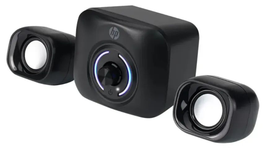 Mini Subwoofer Caixa de Som Bluetooth para PC e Notebook 11W 2.1 Canais - HP