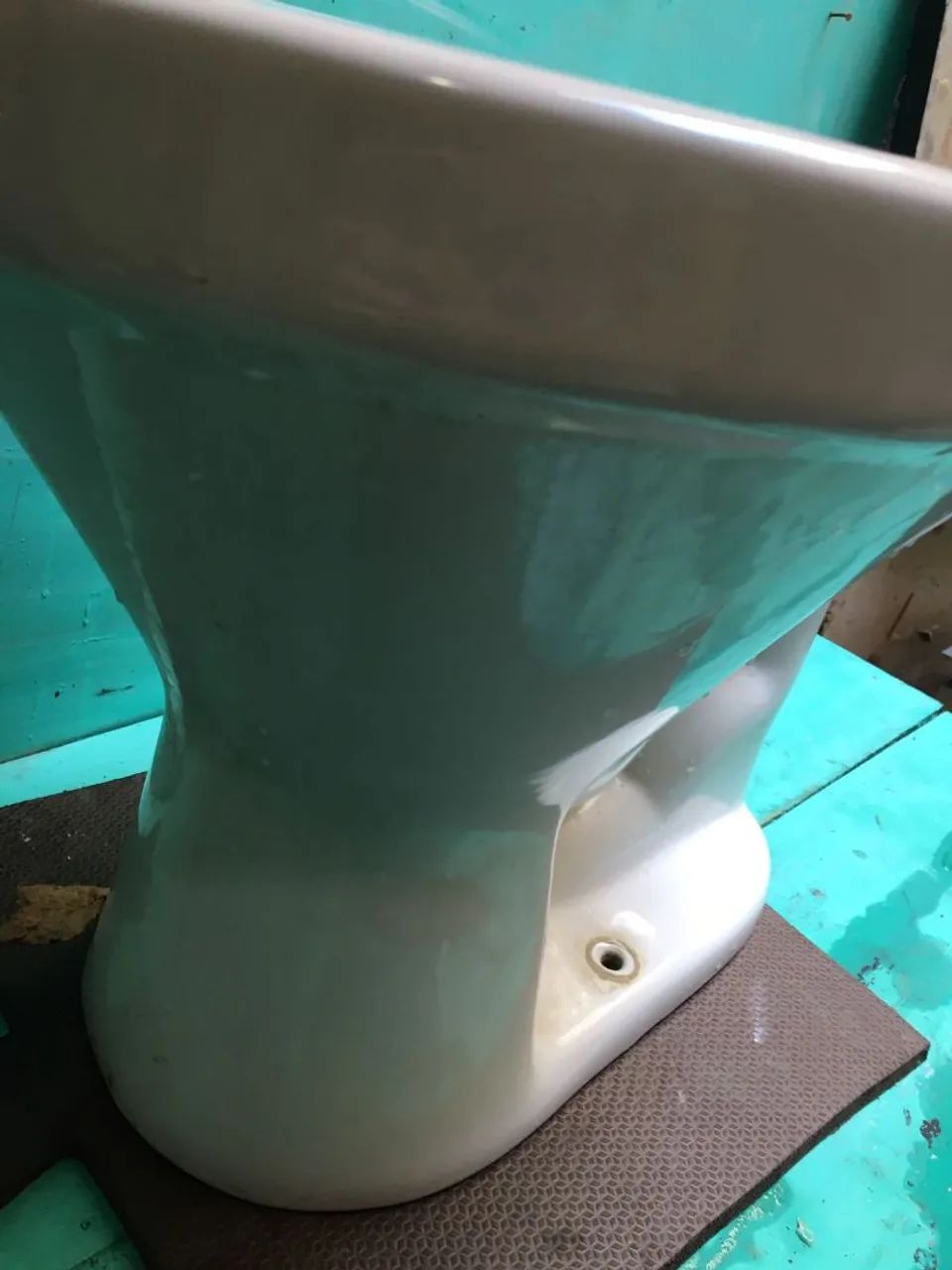 Vaso sanitário santa clara, branco! Não e pra Caixa acoplada!Aceito proposta  - Foto 3