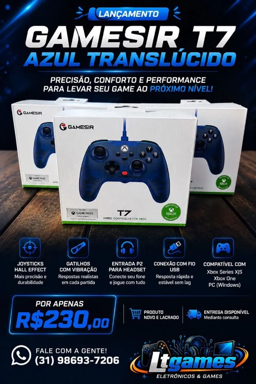 Controle T7 Gamesir