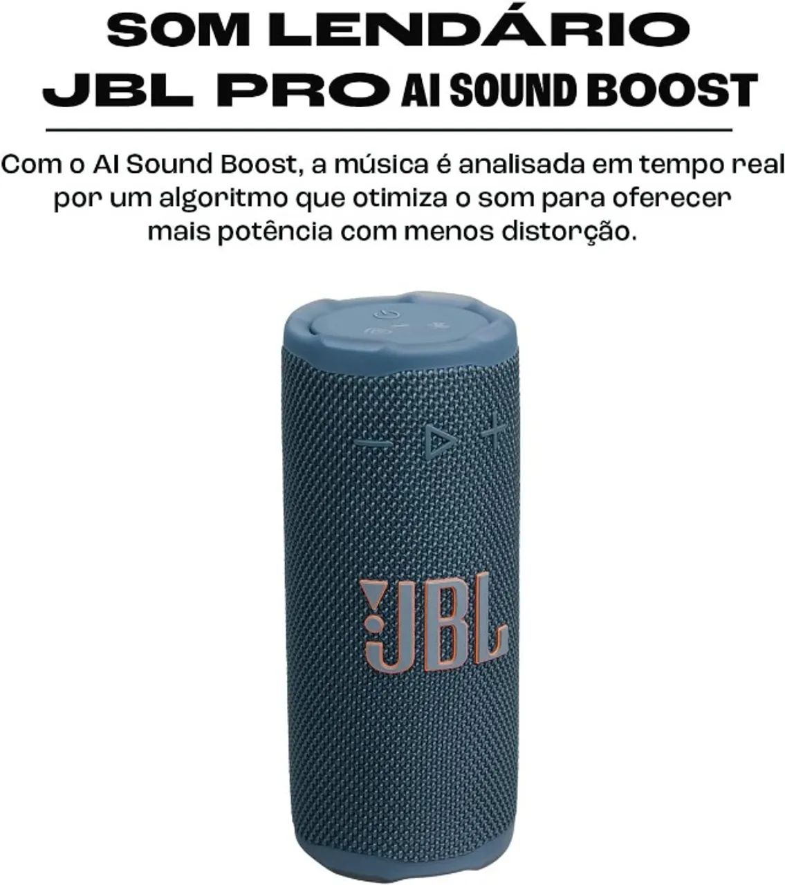Caixa de Som JBL , Grip, Bluetooth AZUL - Foto 3