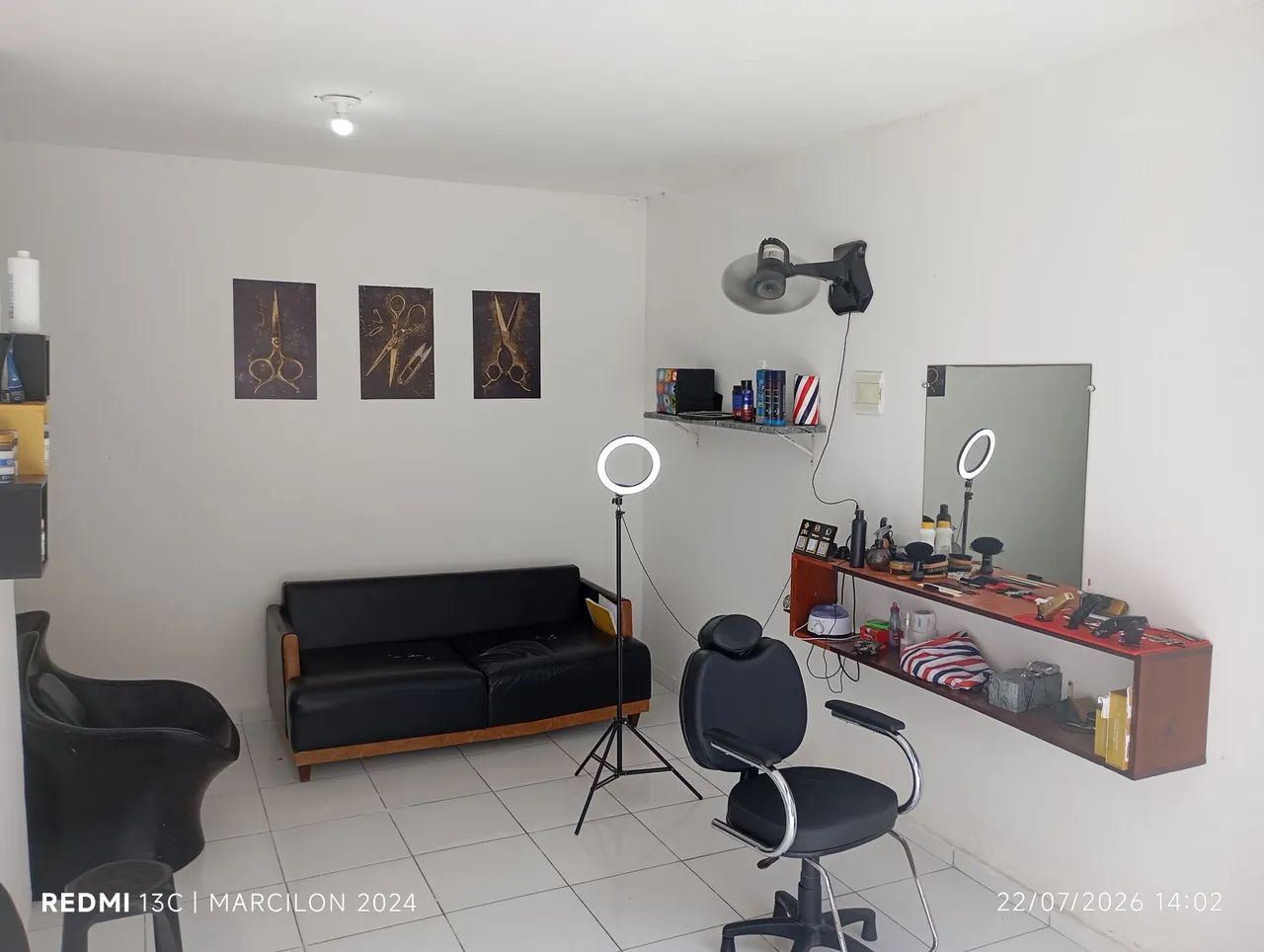 Vendo Barbearia Completa. 