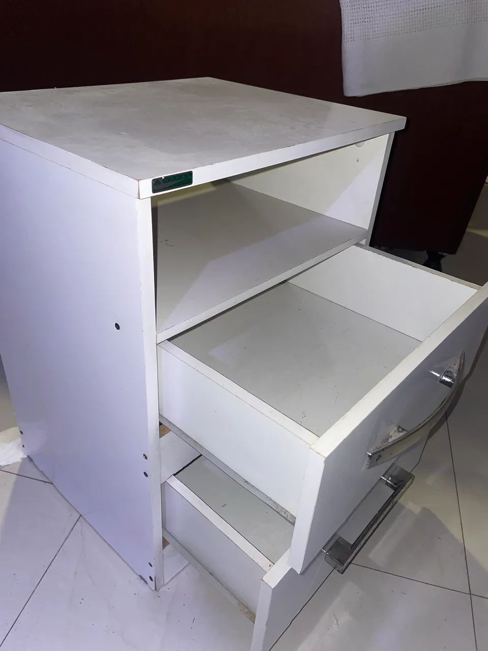 Criad-mudo com 2 gavetas - Foto 2