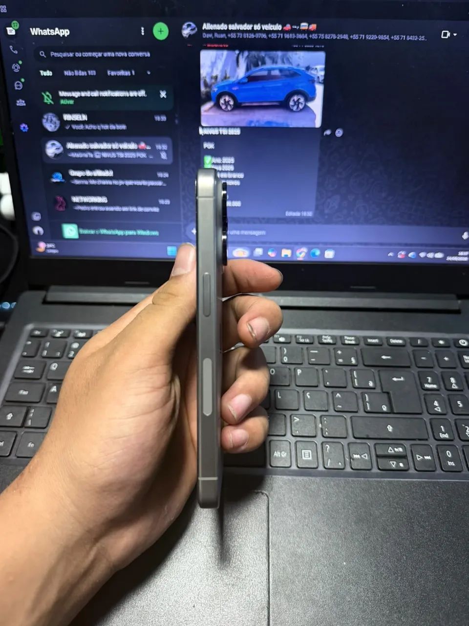 iPhone 15 pro 256gb - Foto 4