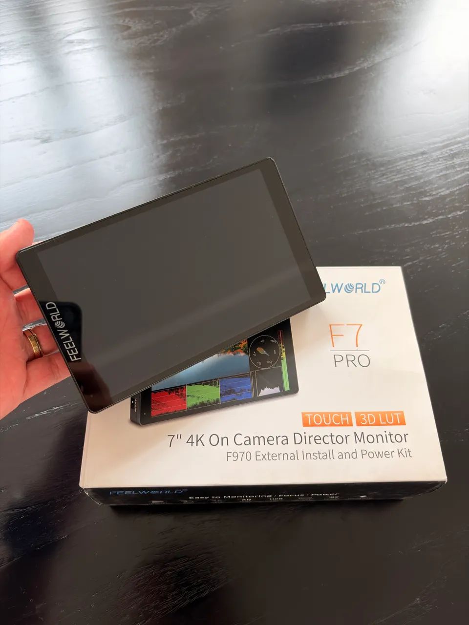 Monitor Câmera Feelworld F7 Pro 7 Polegadas 4k 3d Lut - Foto 3