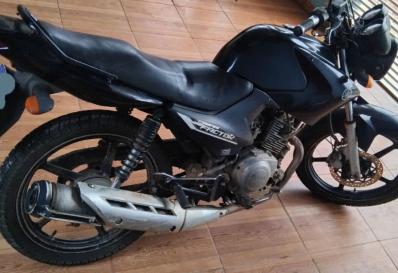 Moto factor 125 completa ano 2012