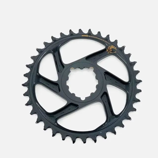 Coroa Sram Xx1 36 Dentes Eagle Preta Gold 