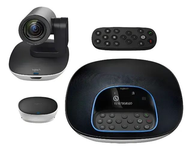Webcam Logitech Full Hd Para Videoconferencia (960-001054)