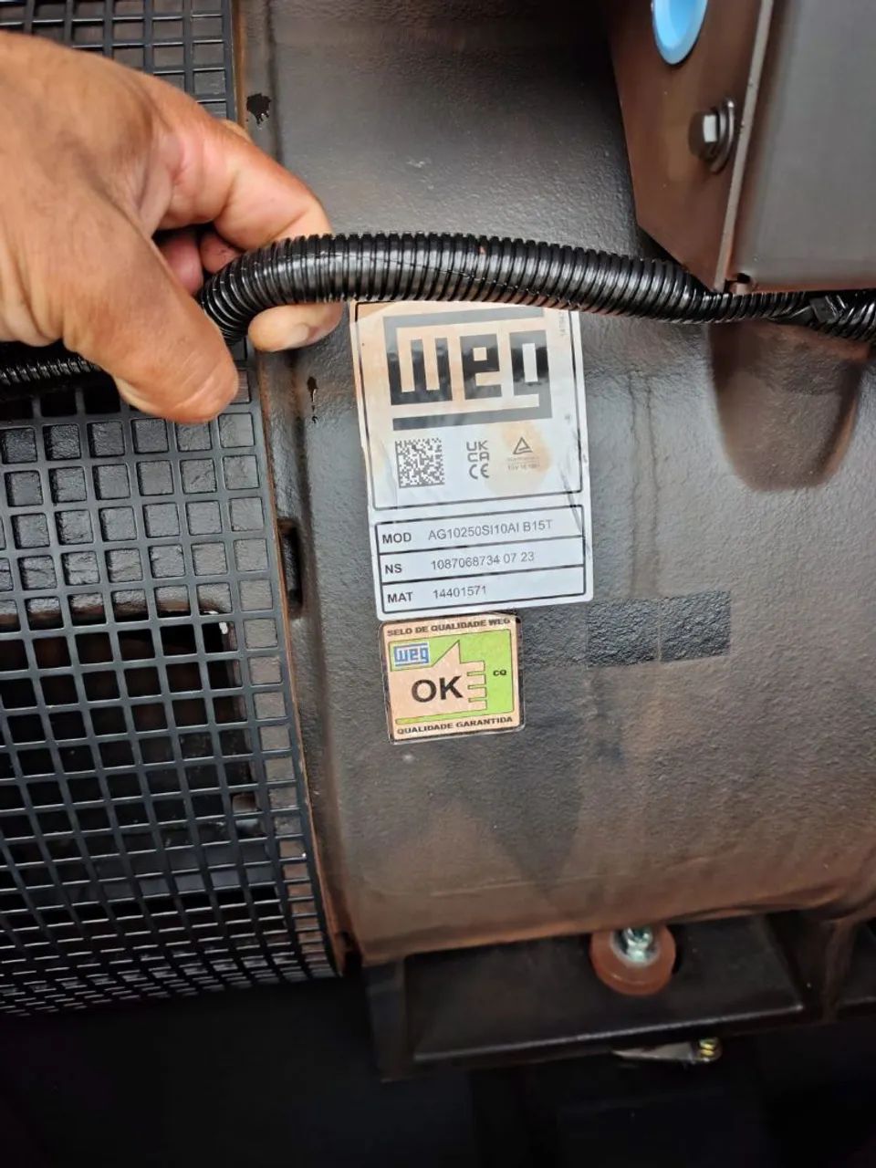 Gerador de  Energia170KVA/160 KVA ano 2023 - Foto 2