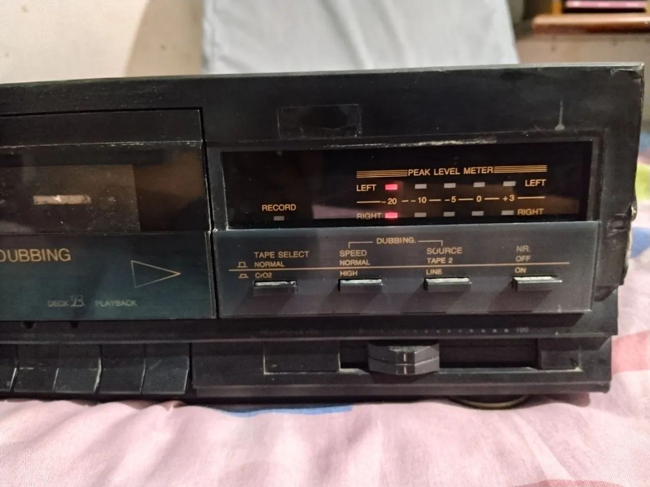 Tape Deck Duplo CCE DX-18 (parado)