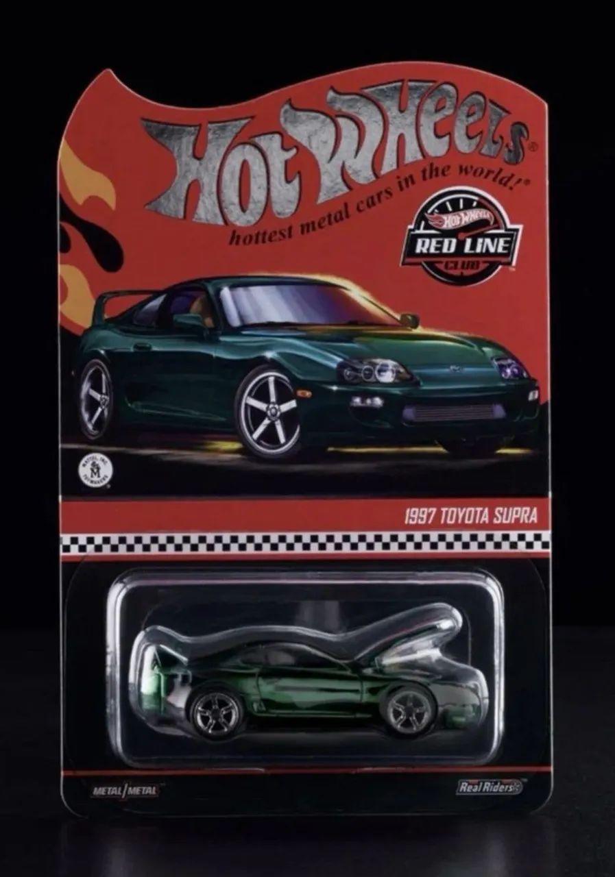 ホットウィール RLC TOYOTA SUPRA HKS 1997 ② スープラ Hot Wheels Rlc Exclusive 1997 Toyota Supra escala 1:64 verde